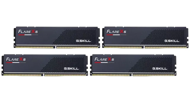 Flare X5 DDR5-6000 - 256GB - CL36 - Quad Channel (4 pcs) - AMD EXPO - Svart