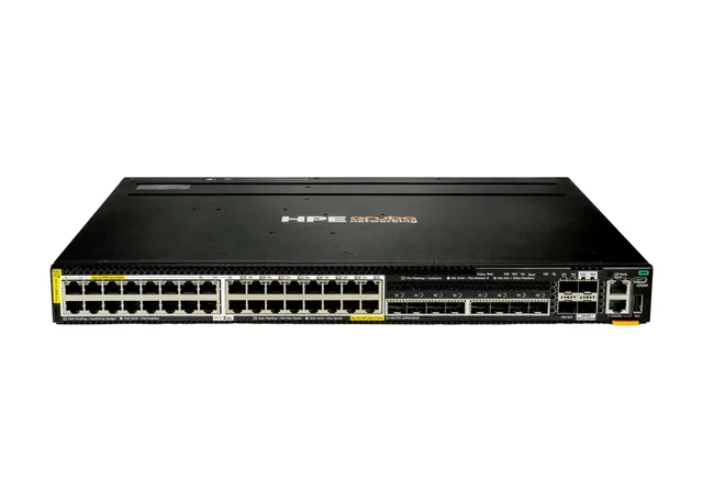 HPE Aruba Networking CX 6300M 32p Smart Rate 5G CL8 8p SFP+ 10G LRM 2p SFP56 50G 2p SFP28 25G MACsec Switch - Switch - L3 - Administrerad - 32 x 1/2.5