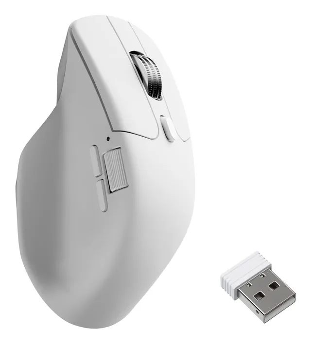 Keychron M6 8K Trådlös 30000 DPI (Vit)