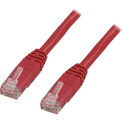 U/UTP Cat6 patchkabel, korskopplad 2m, röd (TP-62XR)