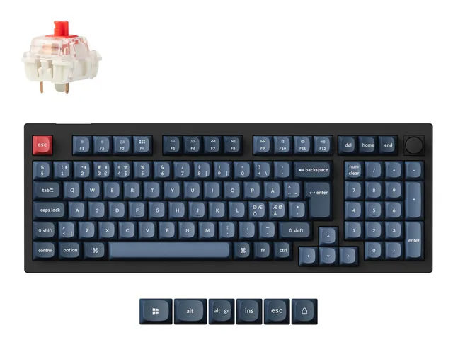 V5 MAX 96% Knob Wireless Gateron Jupiter Red