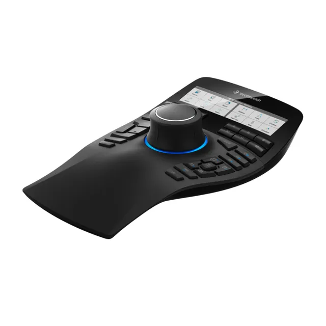 SpaceMouse Enterprise - 3D mouse - USB - 3D-mus - 31 knappar - Svart