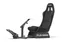 Evolution svart vinyl Racingcockpit för simulerad körning - Svart