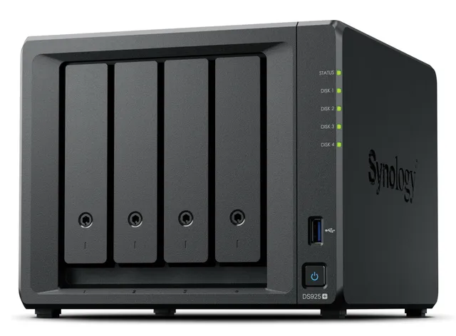 DS925+ DiskStation NAS Ryzen V1500B 4GB ECC SODIMM
