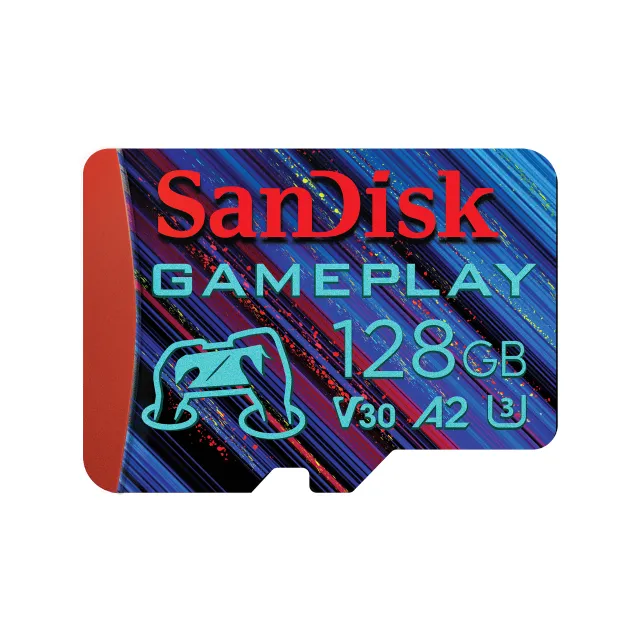 GamePlay - Flash-minneskort - 128 GB - A2 / Video Class V30 / UHS-I U3 - mikroSDXC UHS-I