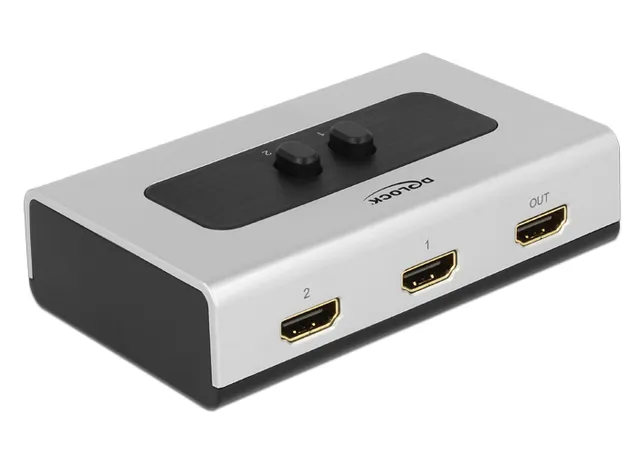 Switch HDMI 2 port manual - Video-/ljudomko
