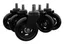 Rubber Wheels 20 mm for IKEA Chairs 5-pack