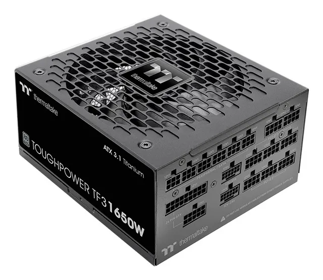 ToughPower TF3 1650W Strömförsörjning - 1650 Watt - 140 mm - ATX - 80 Plus Titanium certificate (upp till 90% effektivitet)