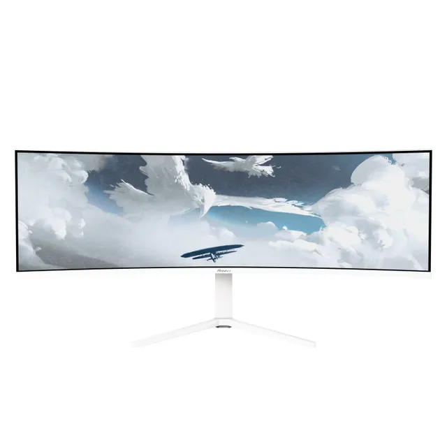 Nova 49" Curved White VA DQHD (1500R) 165Hz