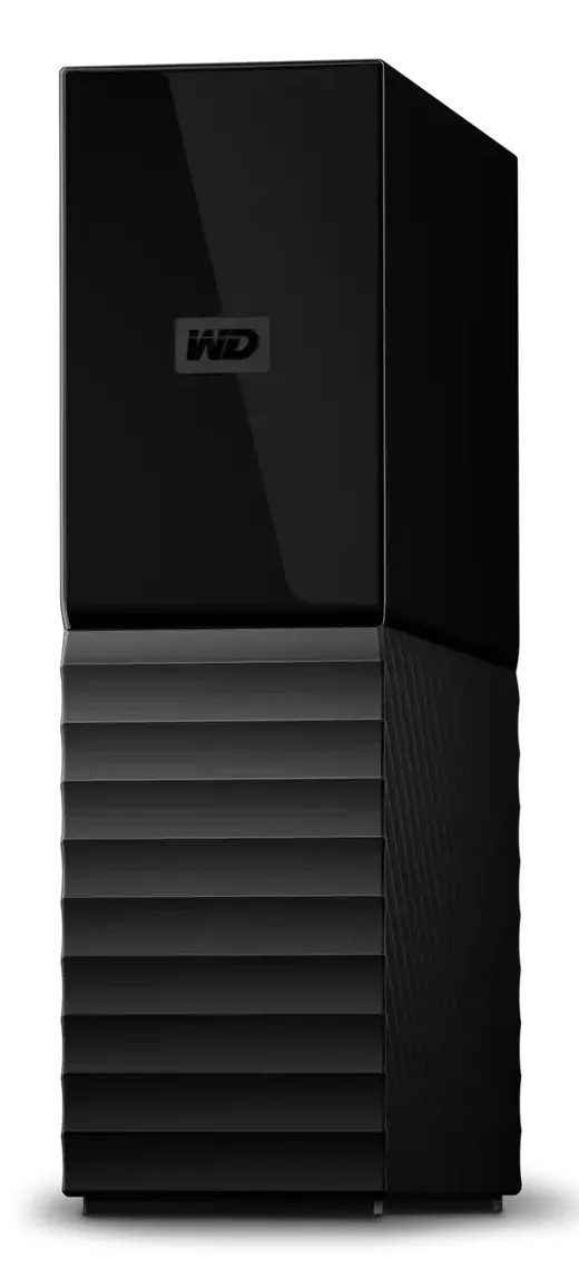 WD My Book WDBBGB0260HBK - Hårddisk - krypterat - 26 TB - extern (desktop) - USB 3.2 Gen 1 - 256 bitars AES - svart
