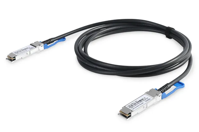 100GBase-CR4 direct attach cable - 2 m - Svart - 2m
