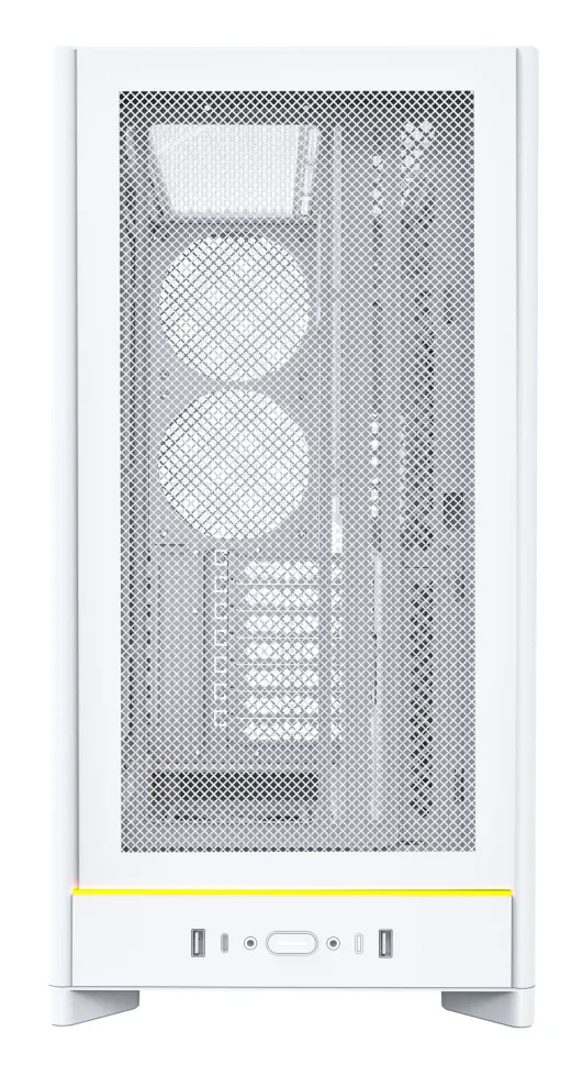 HS01 Mesh - Chassi - Miditower - Vit