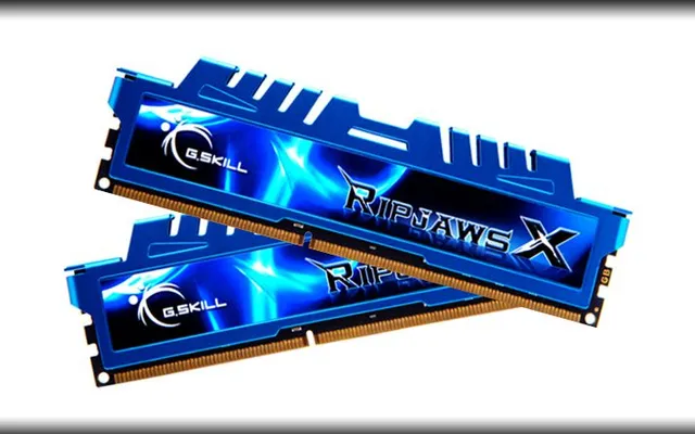 RipjawsX 16 Gt (2 x 8 Gt) DDR3 2400 MHz, CL11 -muisti (XMP)