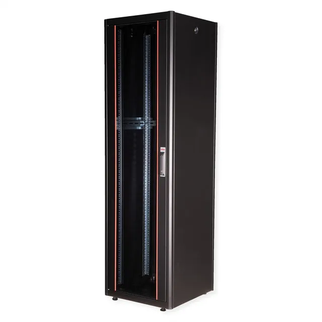 Basic - rack - glass door 600x600 WxD - 42U