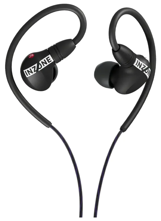 Inzone E9 in-ear hörlurar (svart)