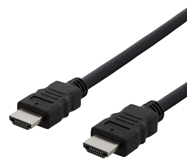 HDMI cable CCS, HDMI High Speed w/Ethernet, FSC, 0,5m, black
