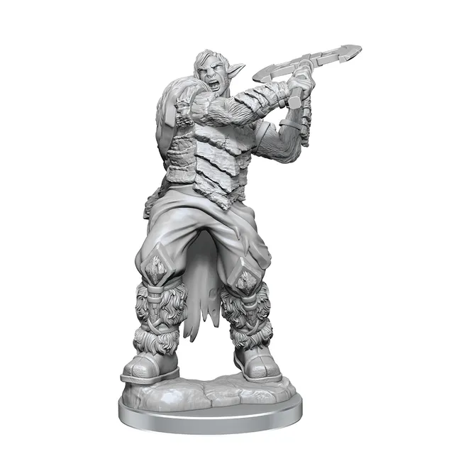 Critical Role Unpainted Miniatures: Ashari Stoneguard & Ashari Skydancer