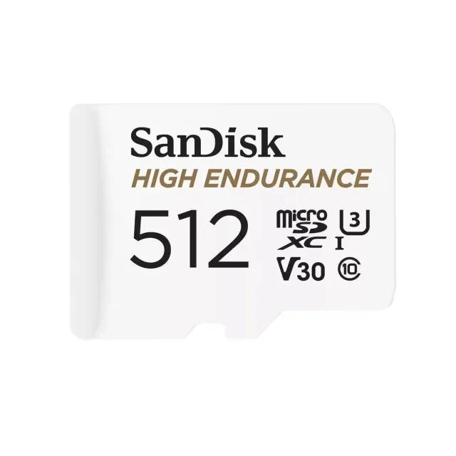 High Endurance microSD/SD - 100MB/s - 512GB