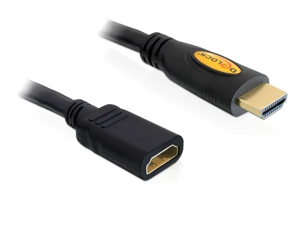 Förlängningskabel med hög hastighet, HDMI-kabel med Ethernet, hane till hona, 3 m