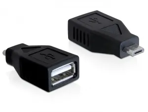 DeLOCK USB-adapter - USB (hona) till mikro-USB typ B (hane)