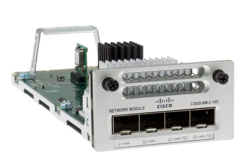 - Expansionsmodul - 10GbE - återanvänd - för Catalyst 3850-12, 3850-12X48, 3850-24, 3850-48