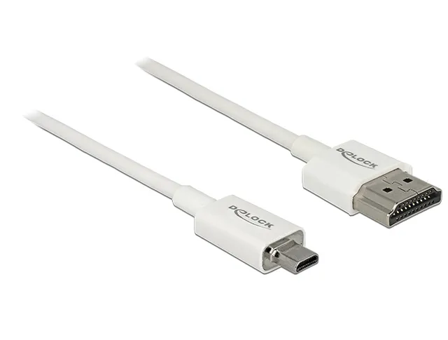 Slim High Quality - HDMI-kabel med Ethernet