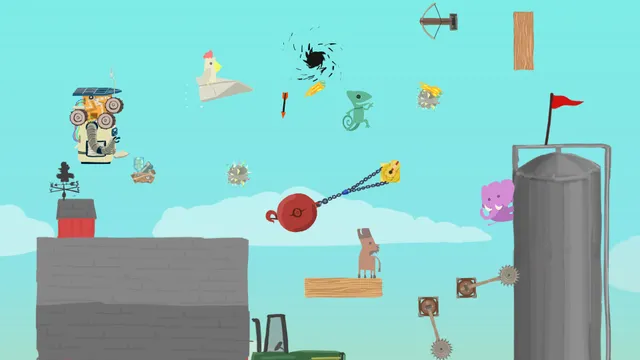 Ultimate Chicken Horse: A-Neigh-Versary Edition - Nintendo Switch - Plattformsspelare