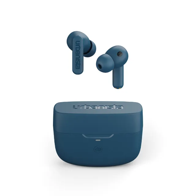 Atlanta - In-Ear TWS-Hörlurar med Hybrid ANC, Steel Blue