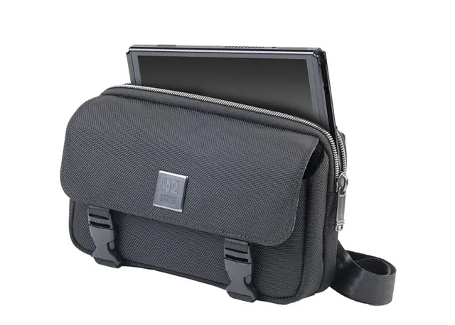 Official Horizontal Bag - Black (Nintendo Switch 2/Nintendo Switch) - Miscellaneous Tillbehör till spelkonsol - Nintendo Switch