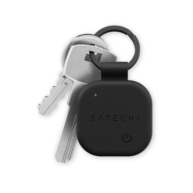 Vegan-Leather FindAll™ Keychain - Black