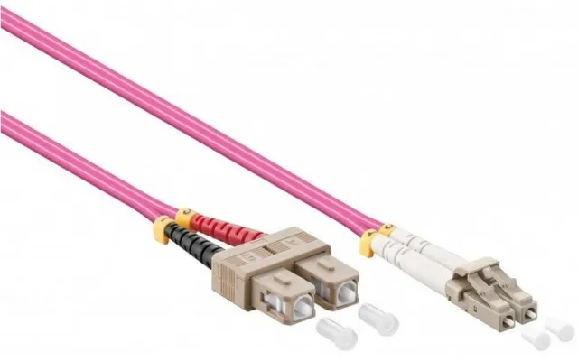 50/125, multimode, Duplex, Violet, 2mm, LSZ