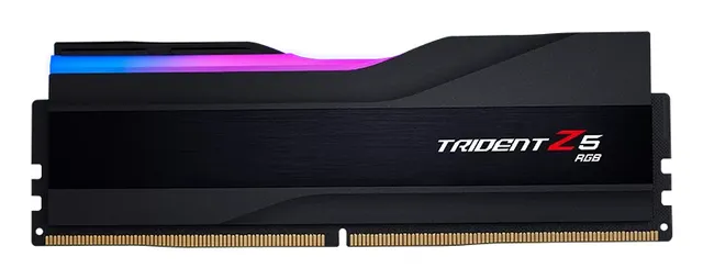 Trident Z5 RGB DDR5-6000 - 24GB - CL40 - Single Channel (1 pcs) - Intel XMP - Svart