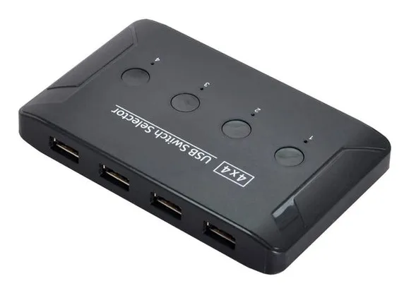 4 till 4 USB-A Switch USB3.0 5Gbps