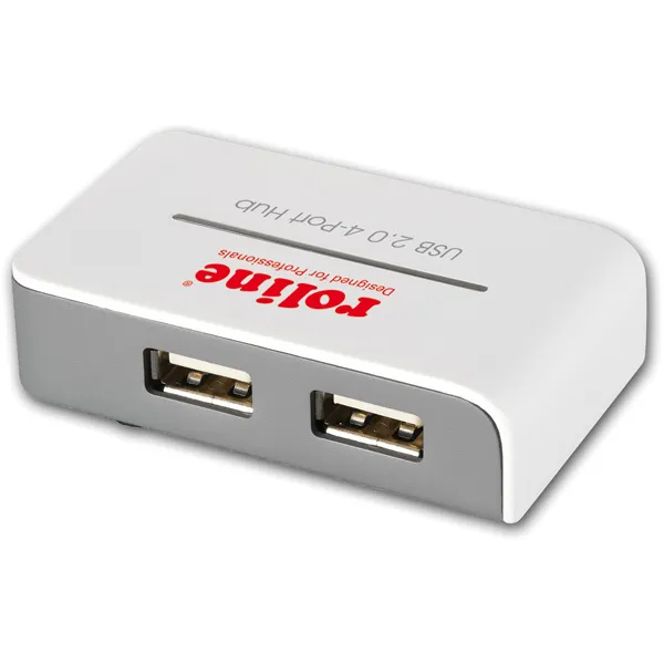 USB 2.0 Hub "Black and White" USB Hub - 4 porte - Grey