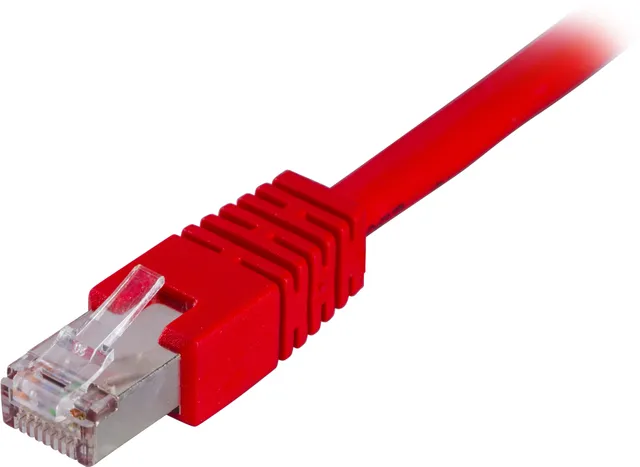 FTP Cat.6 patchkabel 2m, röd