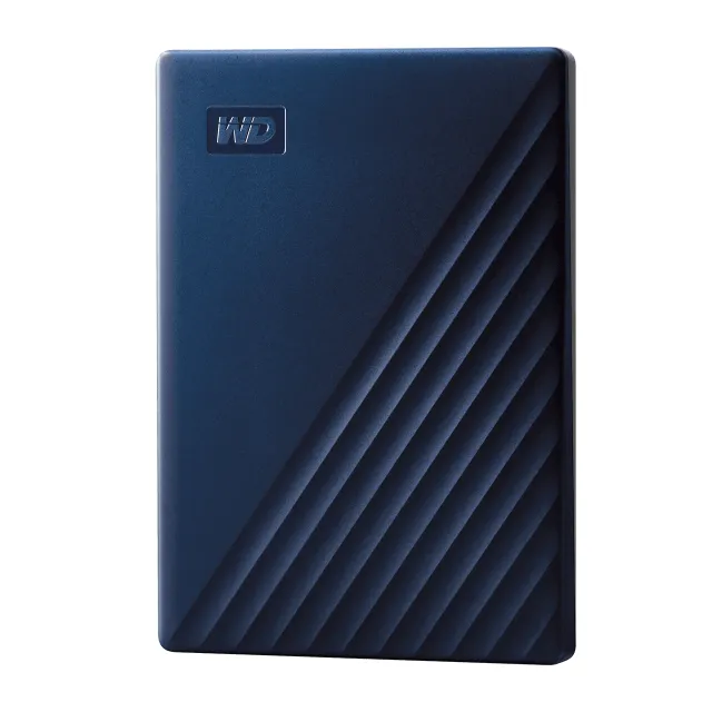 WD My Passport for Mac WDBA2D0020BBL - Hårddisk - krypterat - 2 TB - extern (portabel) - USB 3.2 Gen 1 - 256 bitars AES - midnattsblå