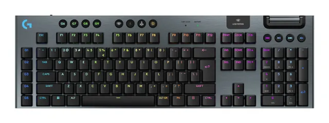 G915 X LIGHTSPEED - Linear - 100% (full storlek - standard) - Gaming Tangentbord - Engelska (US) - Svart