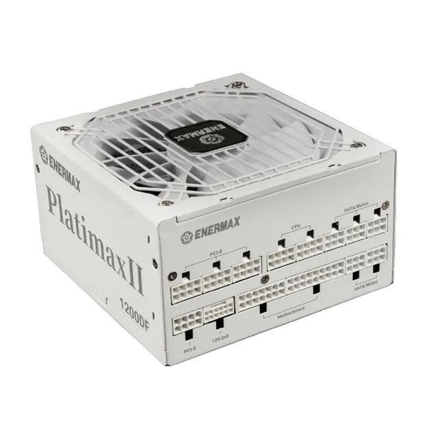 PlatimaxII 1200DF Strömförsörjning - 1200 Watt - 135 mm - ATX 3.1 - 80 Plus Platinum certificate