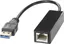 USB 3.0 nätverksadapter med internt flash-minne (USB3-GIGA5)