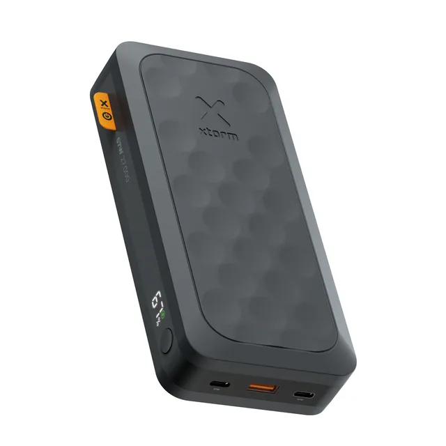 Fuel Series 5 - Power bank - 27000 mAh - 67 Watt - PD, QC 3.0 - 3 utdatakontakter (USB, 2 x USB-C) - midnattssvart