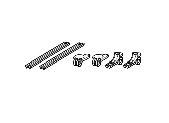 - Hjulkit - för P/N: CS-BRD75P-MM-NR-K9, CS-BRD75P-NR-K7, CS-BRD75P-NR-K9, CS-BRD75P-NR-K9++