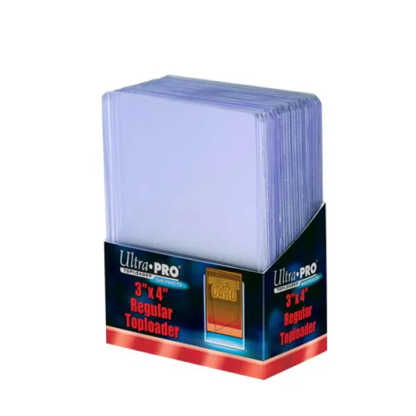 Ultra Pro Regular Toploaders 3" x 4" (25st)