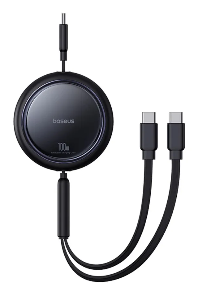 Bright Mirror USB-C 2W1 Cable C+C 100W