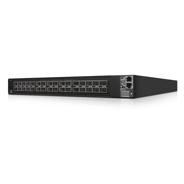 Spectrum-2 SN3420 - Switch - L3 - Administrerad - 48 x 25 Gigabit SFP28 + 12 x 100 Gigabit QSFP28 - främre till bakre luftflöde - rackmonterbar