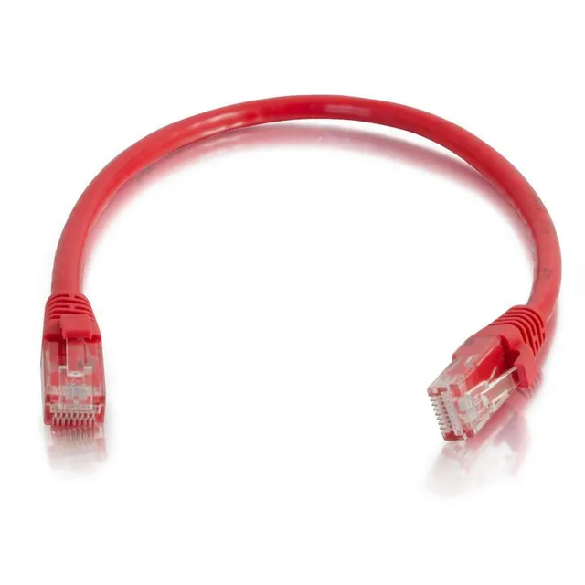 Cat6 Booted Unshielded (UTP) Network Patch Cable - Patch-kabel - RJ-45 (hane) till RJ-45 (hane) - 3 m - UTP - CAT 6 - formpressad, hakfri, tvinnad