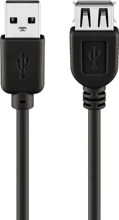 för USB Svart 3 m