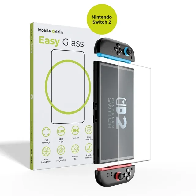 EasyGlass Nintendo Switch 2 - Miscellaneous Tillbehör till spelkonsol - Nintendo Switch 2