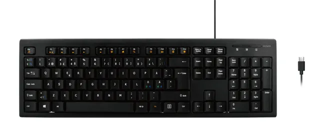 Tangentbord Trådat USB-C