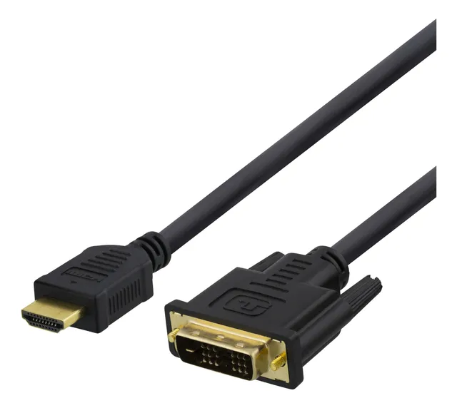 DVI ha till HDMI ha Svart 3 m