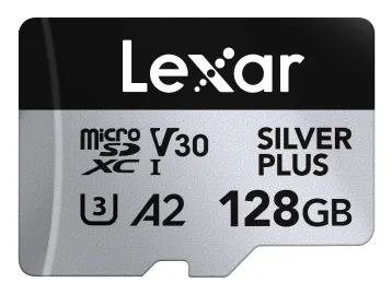 Professional Silver Plus MicroSD/SD - 205MB/s - 128GB